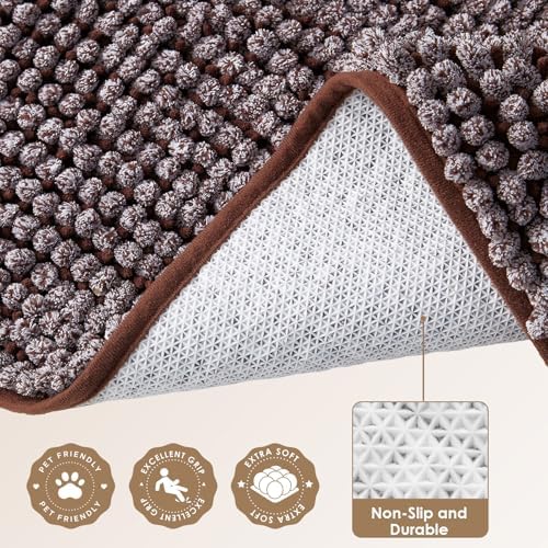 EHEYCIGA 60x24in.Super Absorbent Dog Door Mat - Image 6