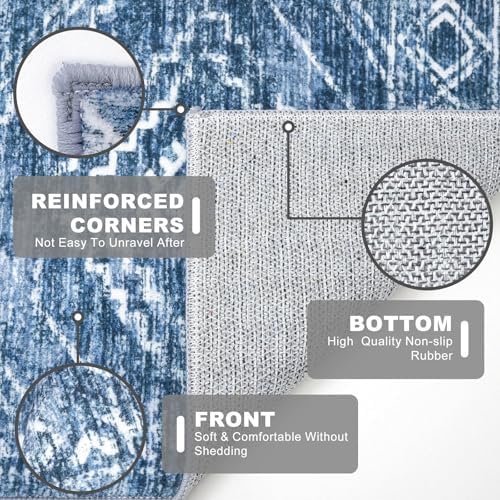 KILOCOCO Washable Runner Rug 3x10 Runner - Image 6