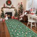 Madane Christmas Hallway Runner 3x8 by Madane