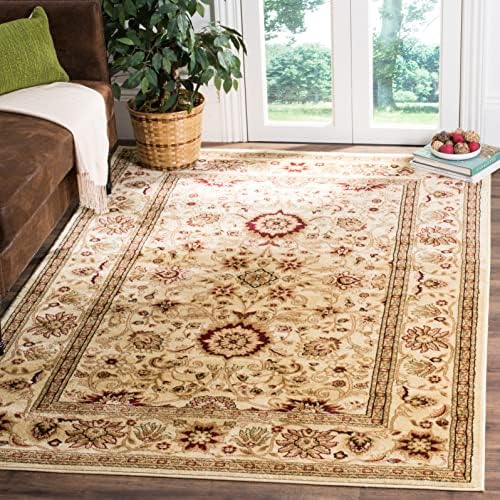 SAFAVIEH Lyndhurst Area Rug 4x6, Ivory & Ivory LNH212L by Unknown