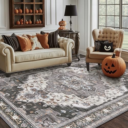 BEIMO Area Rugs 3x5 for Living Room Bedroom, Modern Vintage Boho Machine - Image 7