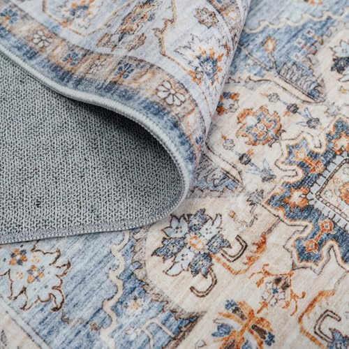 Washable Hallway Runner Rug 3x20: Non Slip Runner Rugs - Image 5