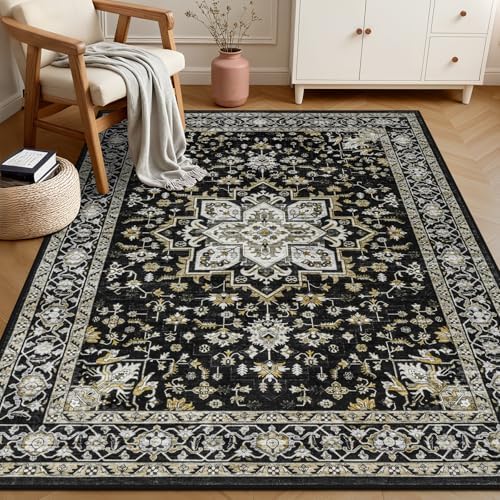 4x6 Area Rugs Living Room: Washable Rug - Image 2