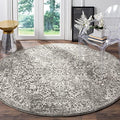 SAFAVIEH Evoke Round Rug 8' by Unknown