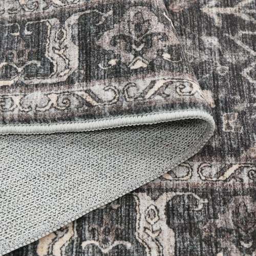 Black Entryway 2x5 Runner Rug: Runner - Image 7