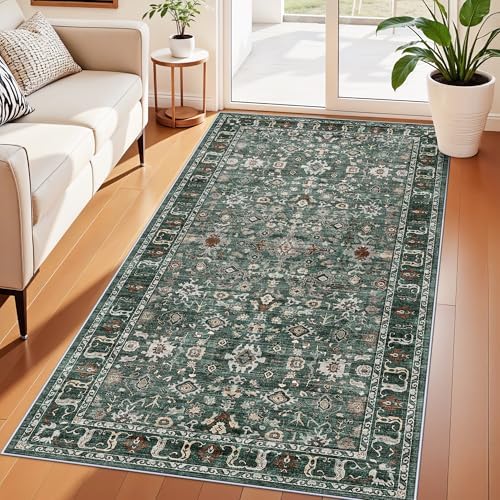 Washable Hallway Runner Rug 4x8: Wide 8ft Runner - Image 4