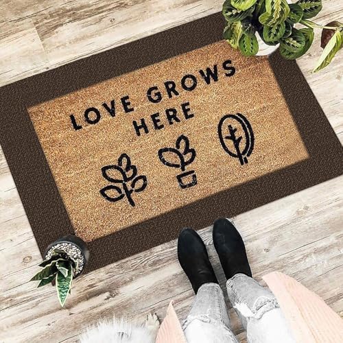 EARTHALL Washable Entryway Rug, Non Slip Doormat, 2x3 Ft - Image 5