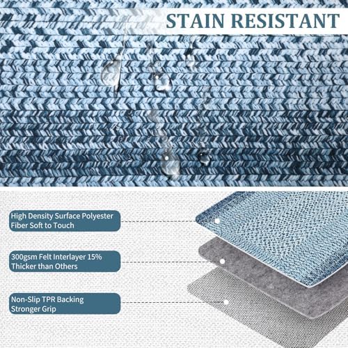 RUGSREAL Washable 2x10 Runner Rug - Image 3