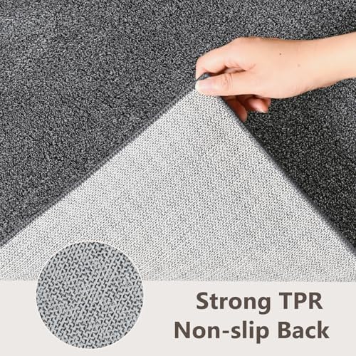 6x9 Large Black/White Area Rug Washable Non-Slip - Image 6