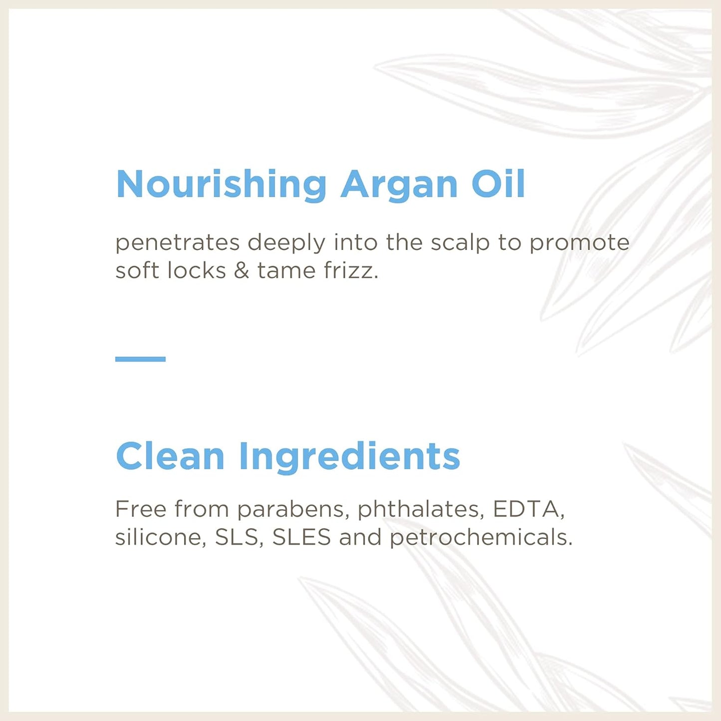 Soapbox Argan Oil Shampoo, Harsh Sulfate Free, Paraben & Silicone Free, Color Safe, and Vegan Hair Shampoo | Control & Soften Shampoo (33.8 Ounces)