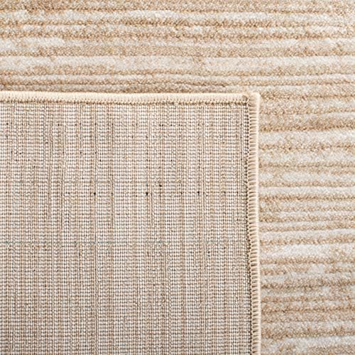 SAFAVIEH Vision Square Rug 5', Modern Tonal Cream VSN606F - Image 5