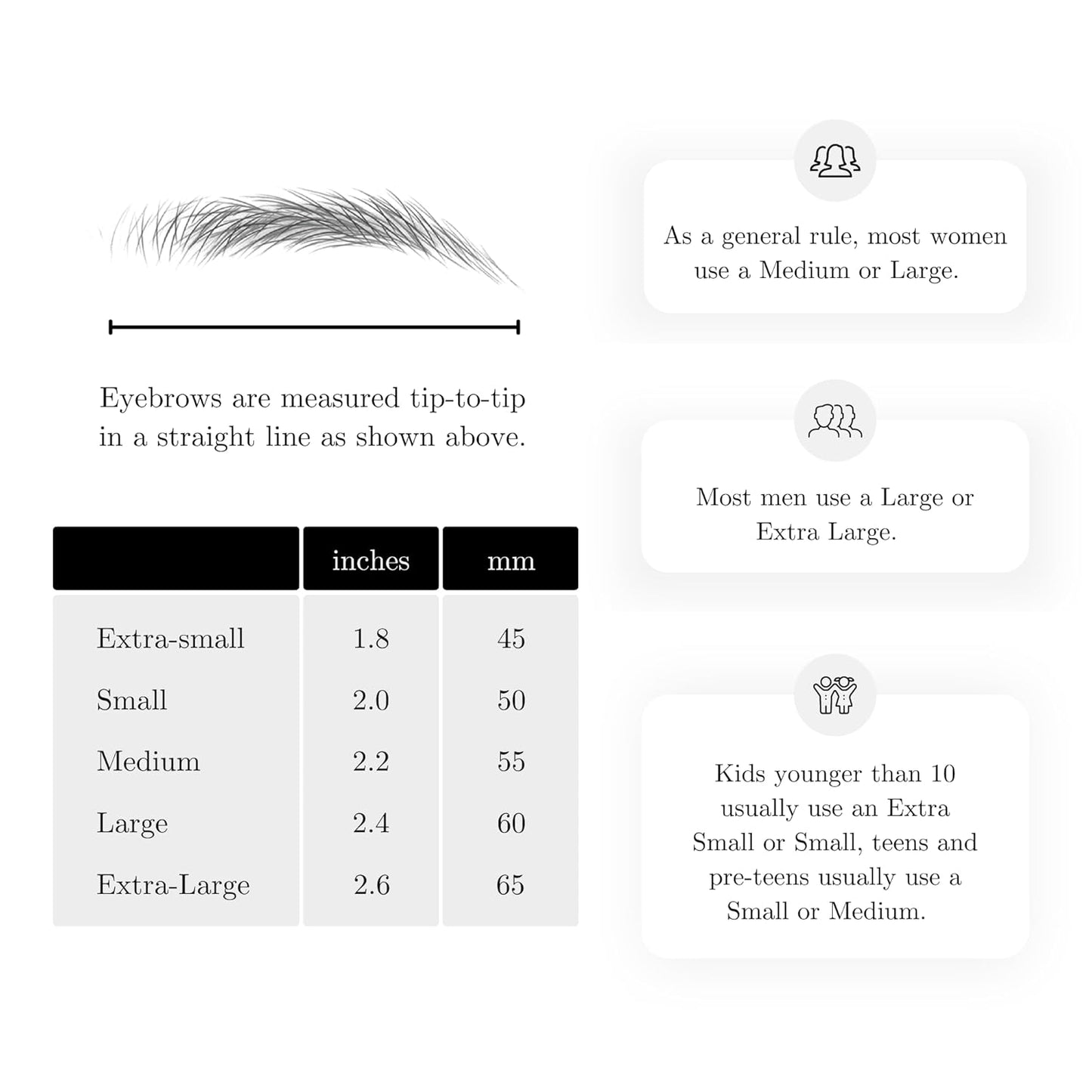 (10 pairs) Medium Blonde Temporary Eyebrow Tattoo - Medium Size - Waterproof & Smudgeproof - Classy Curve Style Eyebrow Stickers - Sheet Lasts up to 30 Days - Won't Work on Existing Brows