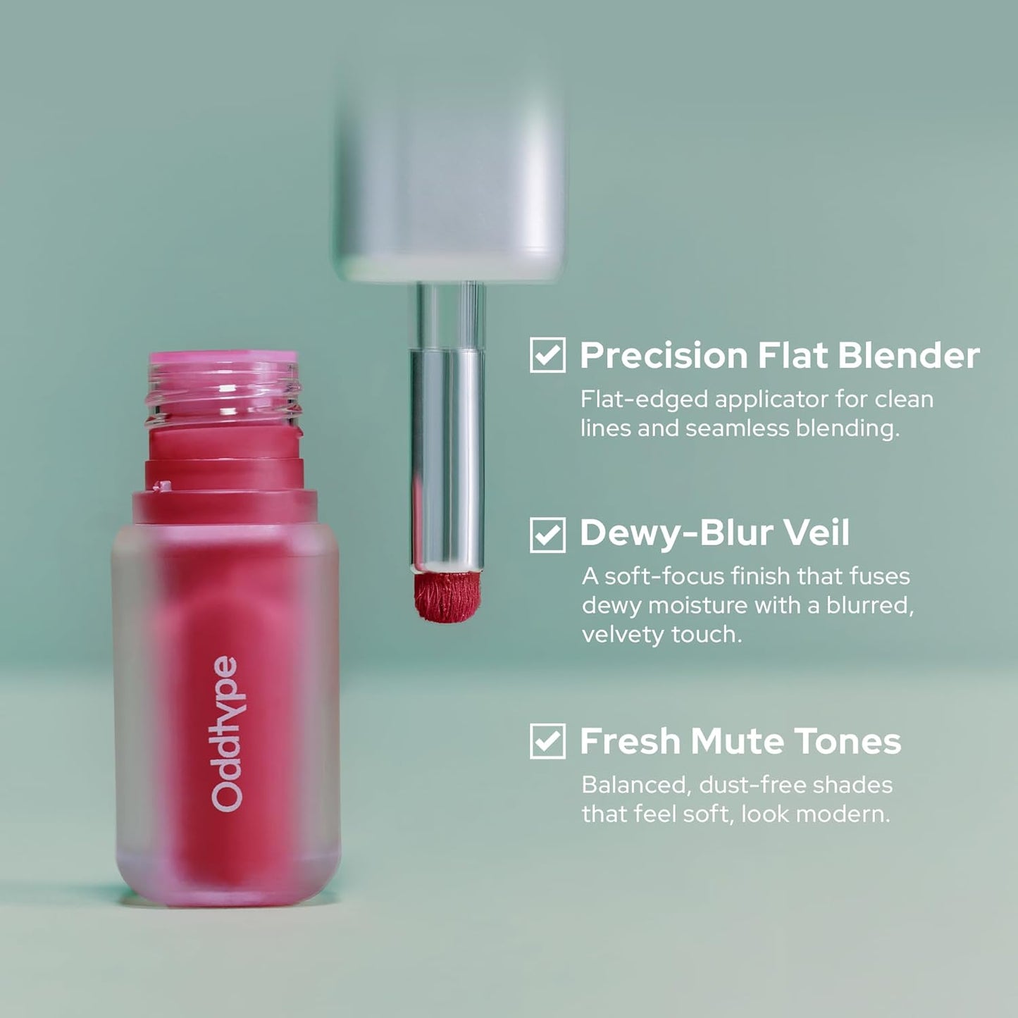 Unseen Blur Lip Tint Long-Lasting Stain, Blendable 3.2g (Singularity, 3.2)
