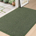 BEQHAUSE Dirt Trapper Door Mat 32" x 48", Non-Slip Washable Doormats by BEQHAUSE