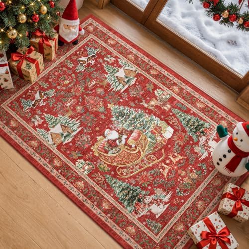 zesthome 2x3 Christmas Door Mat by Zesthome