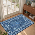 Lessymo 2 x 3 Entryway Rug, Machine Washable Boho Bedroom Rug by Lessymo
