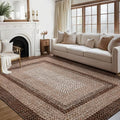 RUGSREAL 8x10 Washable Area Rug by RUGSREAL