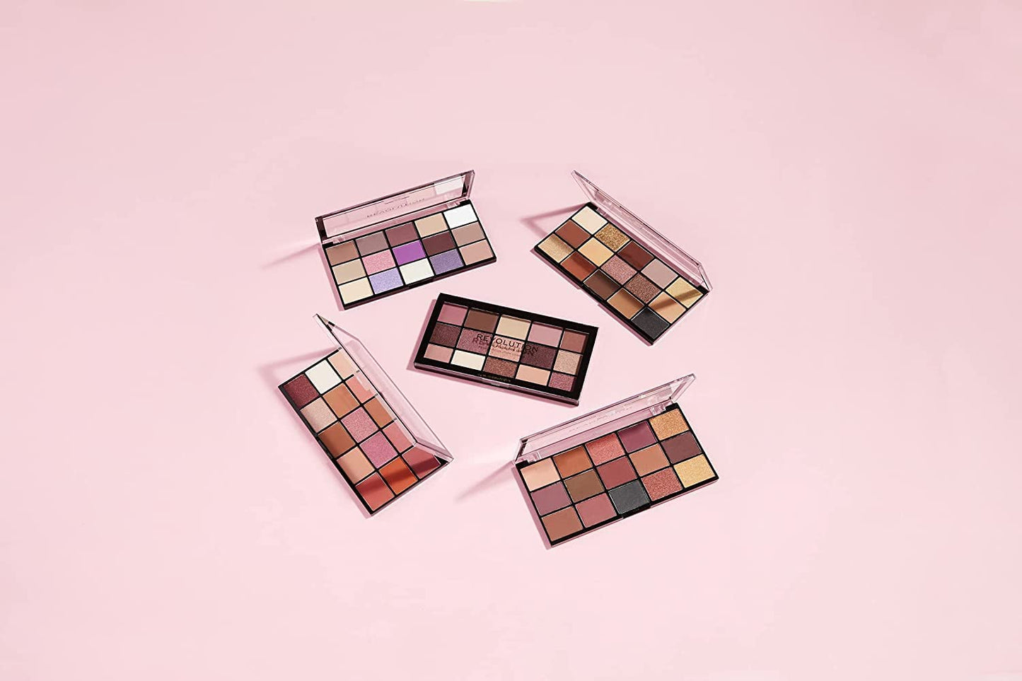 Revolution, Reloaded Eyeshadow Palette, Highly Pigmented, Matte & Shimmer Finishes, 15 Shades, Iconic 3.0, 0.58 Oz