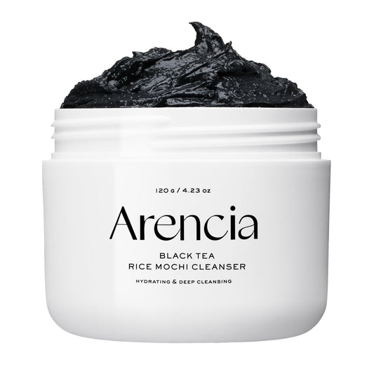 Black Tea Rice Mochi Face Cleanser, 120g, Pore Care, Sebum Control, Oily Skin