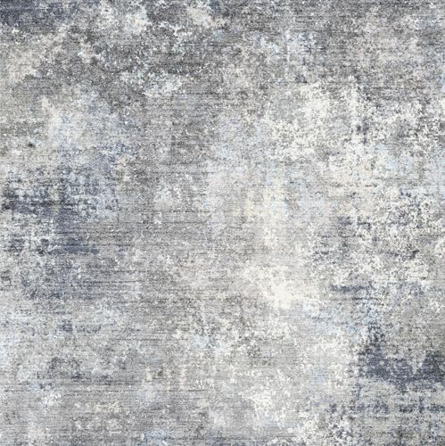Square Rug 3x3 for Entryway Washable – Non-Slip Small Throw 3ft Area Rug for by BYYVOORugsforYourHome
