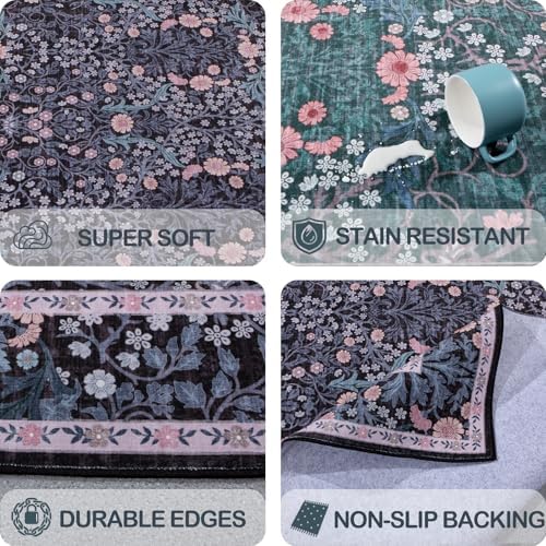 Area Rug for Living Room 10x12 Washable Soft Carpet - Image 6