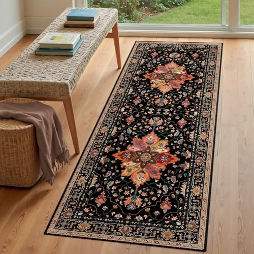 RELEANY Washable Area Rug, Runner 3'x8' - Image 3