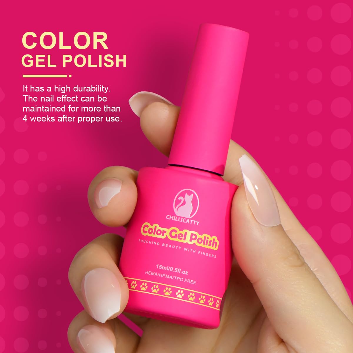 Reflective Glitter Gel Nail Polish, HEMA HPMA TPO Free, Yellow Flash Diamond Shimmer, Need UV Lamp Long Lasting Salon Perfect Gel Nail 15ML for Women (Dia-002)