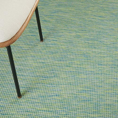 Nourison Home Positano Blue Green 4' x 6' Area Rug - Image 3