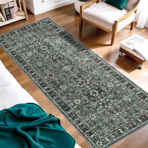Green Entryway 2x5 Runner Rug: Runner - Image 5