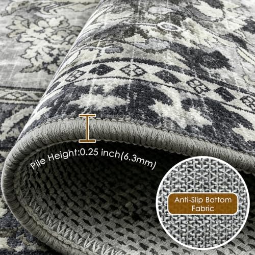RUGSURE 5x7 Washable Area Rugs - Image 6