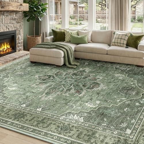 RELEANY Washable Area Rug by RELEANY