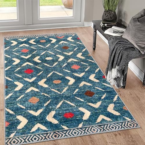 KILOCOCO Area Rug 3'x5' Rug for Entryway Washable Rugs by Kilococo