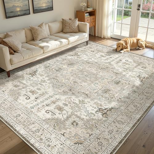 Washable 5x7 Area Rugs, Non Slip Rug by Xilixili