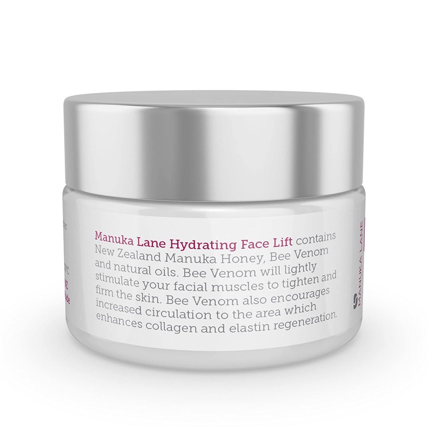 Natural Bee Venom Face Lift Treatment Cream with Active Manuka Honey, Shea, Cocoa Butter, and Jojoba – Nature’s Most Powerful Solution!