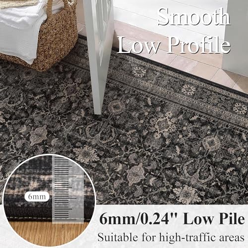 Schweek 2x6 Runner Rugs Washable Non Slip Rugs - Image 4