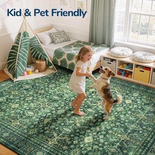 Lessymo Washable Area Rugs 6 x 9 - Image 3