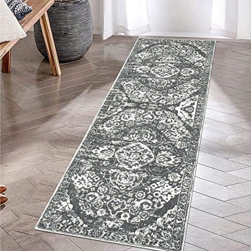 HEBE Hallway Runner Rug 2'x6', Washable Non Slip Kitchen Rug Runner - Image 3