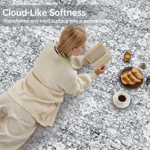 Sasttie 6x9 Area Rugs, Ultra-Soft Washable Rug - Image 3