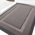 OLANLY Front Door Mat Outside 29.5x17, All-Season Heavy-Duty Rubber Doormat by OLANLY