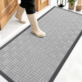 OLANLY Front Door Mat Outside Entrance 59x23, Heavy-Duty Rubber Doormat by OLANLY
