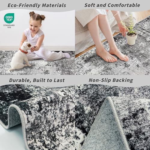 Rug Runner Washable Non-Slip 2x5 - Image 4