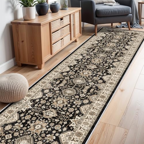 Washable Hallway Runner Rug 3x14: Non Slip Runner Rugs - Image 3