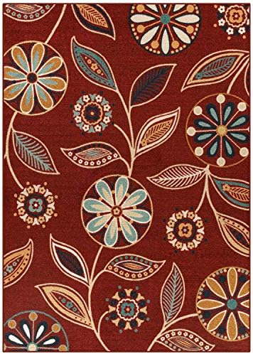 Maples Rugs Reggie Bohemian Floral Print Area Rug by MaplesRugs