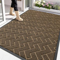 OLANLY Front Door Mat Outside 71x47, All-Season Absorbent Rubber Doormat by OLANLY