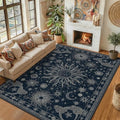 Vacuum-Friendly, 8x10 Washable Area Rug by meejou