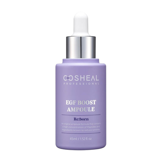 EGF Boost Ampoule 1.52 fl oz, Skin-Firming Anti-Aging Serum with Peptide & Amino Acid Complex, Boosts Elasticity & Fibroblast Activity, Wrinkle Care, Korean Skin care