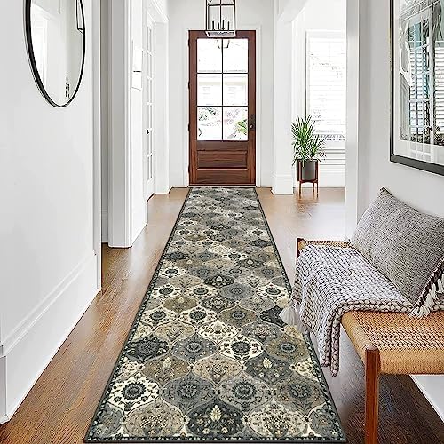 Lahome Moroccan Washable Runner Rug Non Slip, 2x10 Runner Rugs by Lahome