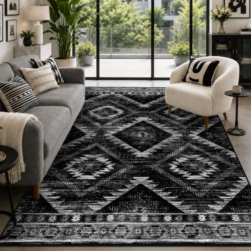 BESTSWEETIE 5'x7' Washable Area Rug by BESTSWEETIE