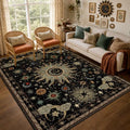 Vacuum-Friendly, 6x8 Washable Area Rug by meejou