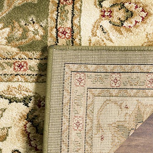 SAFAVIEH Lyndhurst Square Rug 10', Sage & Ivory LNH212C - Image 3
